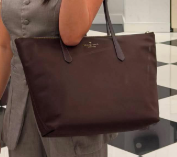 Kate Spade New York Kitt tote hot fudge