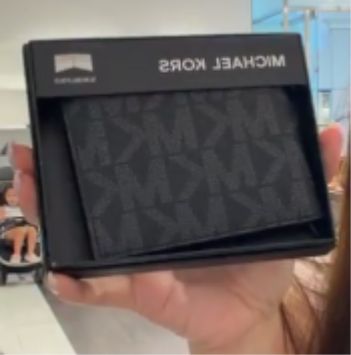 MK WALLET BLACK