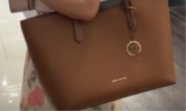 MK TOTE BROWN