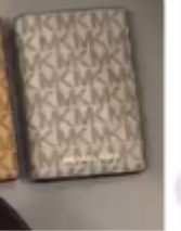 MK VANILLA CARD HOLDER