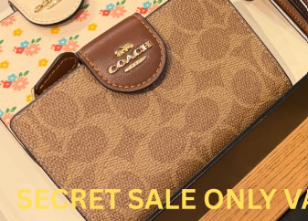 COACH WALLET BROWN