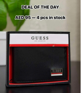 Guess Los Angeles bifold wallet Black