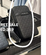 MICHAEL KORS MENS COOPER FLIGHT BAG BLACK