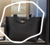 COACH CITY TOTE BLACK