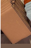 COACH POUCH BROWN