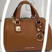 Michael Kors Grayson satchel Brown mini
