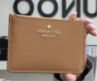 KATE SPADE WALLET BROWN