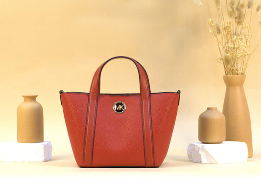 Michael Kors Hadleigh Small Double Handle Tote Bag - Terracota