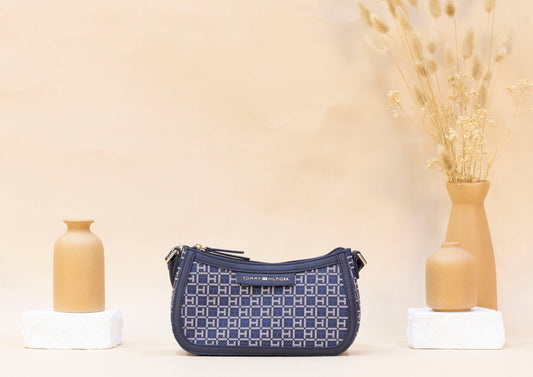 TOMMY HILFIGER XWI0285 971 SHOULDER BAG BLUE
