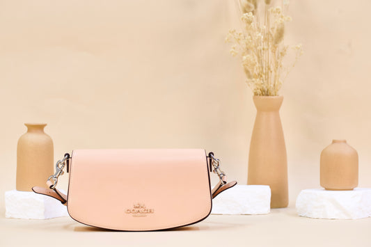 COACH CT768 ANDREA SHOULDER BAG FADED BLUSH