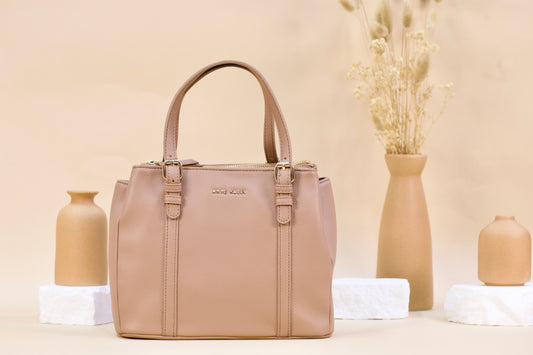 ANNE KLEIN AKH5358 BUCKLE SATCHEL SUNTAN