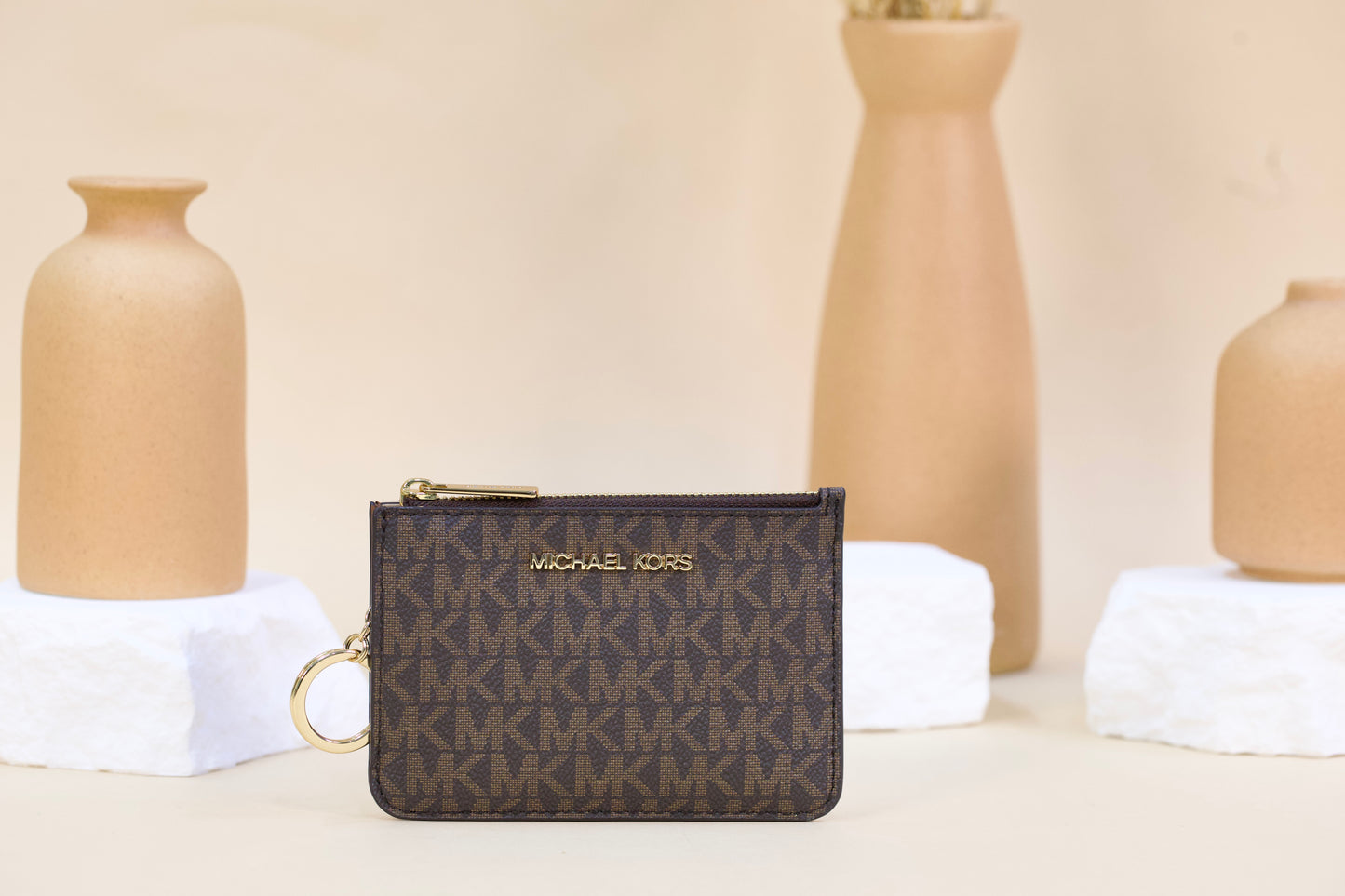 MICHAEL KORS 35H9GTVP1B BROWN WALLET