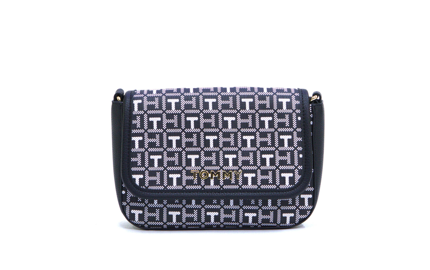 TOMMY HILFIGER CROSSBODY BLACK/WHITE