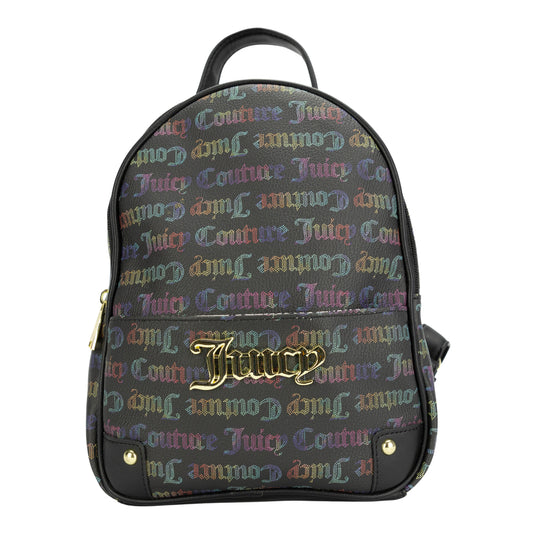 Juicy Couture Women's Backpack - Black / Rainbow